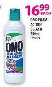 OMO Foam Action Bleach-750ml Each