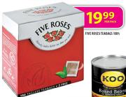 Five Roses Teabags-100's Per Pack