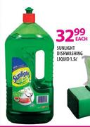 Sunlight Dishwashing Liquid-1.5L