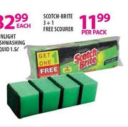 Scotch Brite 3 + 1 Free Scourer