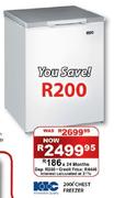 KIC Chest Freezer-200Ltr