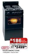 Defy 4 Plate Compact Stove