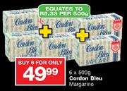 Cordon Bleu Margarine-6 x 500gm
