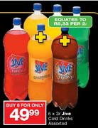 Jive Cold Drinks-6 x 2Ltr