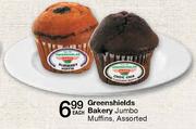 Greenshields Bakery Jumbo Muffins Assorted Each