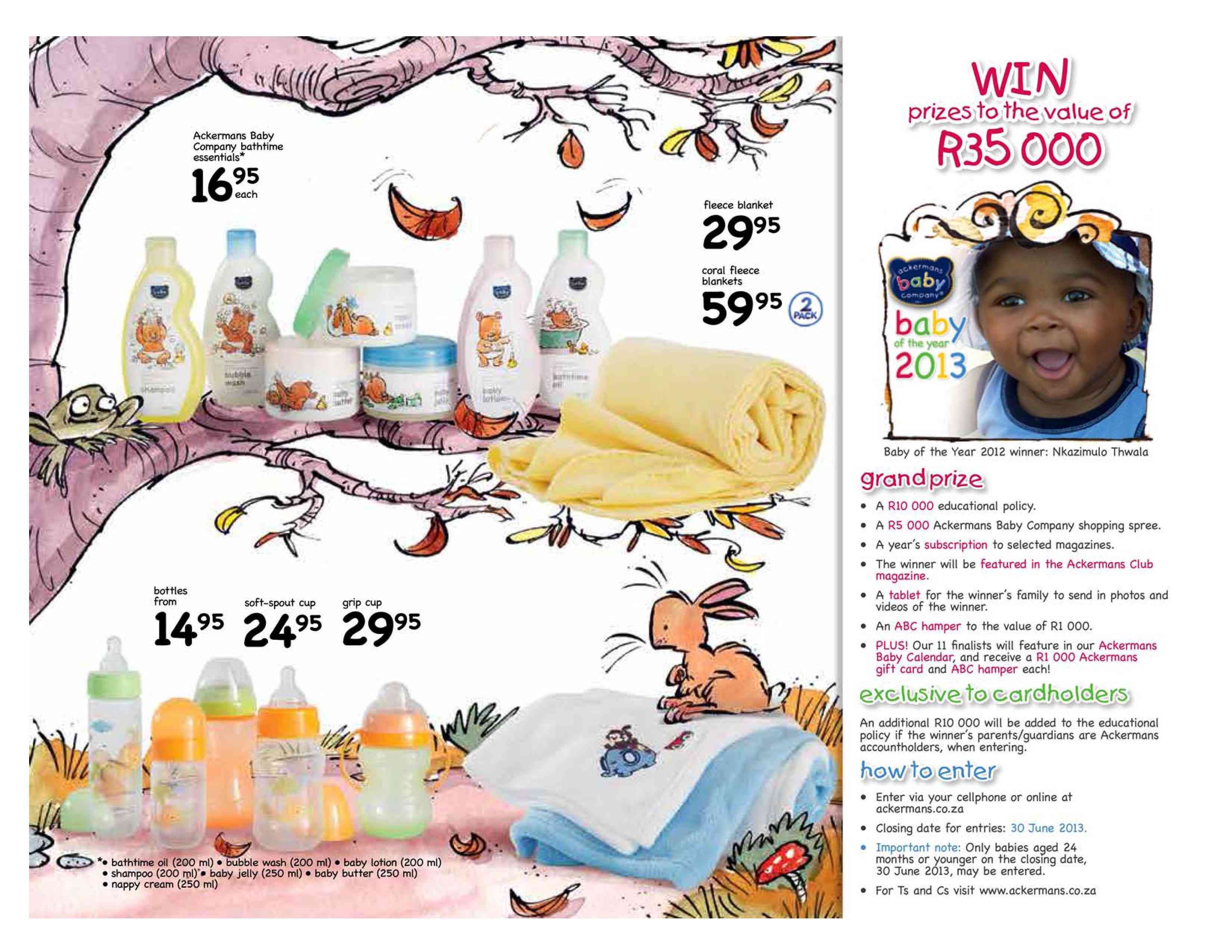 Special Ackermans Baby Company Bathtime EssentialsEach — www.guzzle.co.za