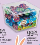 Jacquot Sjokoladeeiers-700g
