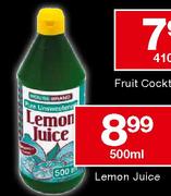House Brand Lemon Juice-500ml