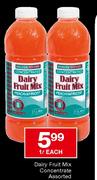 House Brand Dairy Fruit Mix Concentrate Assorted-1L Each
