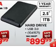 Toshiba 1TB Hard Drive 2.5"