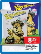 Kavallier Lightly Salted Or Salt & Vinegar Potato Chips-125g Each