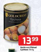 Goldcrest Pitted Lychees-565g