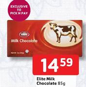 Elite Milk Chocolate-85g