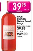 Four Cousins Natural Sweet Range-1X1.5Ltr