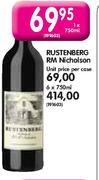 Rustenberg RM Nicholson-6X750ml
