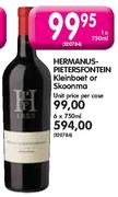 Hermanus Pietersfontein Kleinboet Or Skoonma-1X750ml