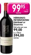 Hermanus Pietersfontein Kleinboet Or Skoonma-6X750ml