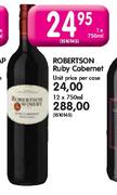 Robertson Ruby Cabernet-12X750ml