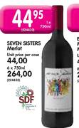 Seven Sisters Merlot-6X750ml