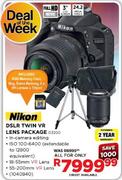 Nikon DSLR Twin VR Lens Package(D3200)