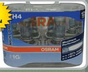 Osram Nightbreaker Plus Halogen Globe Set (H1)-Per Set