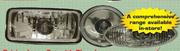 Driving Lamp Set With Clear Lenses-75mmx144mm