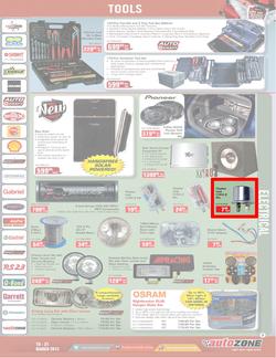 Autozone : Safety First This Easter (19 Mar - 31 Mar 2013), page 3