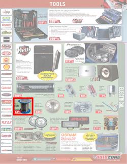 Autozone : Safety First This Easter (19 Mar - 31 Mar 2013), page 3