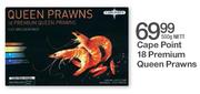 Cape Point 18 Premium Queen Prawns-500g Nett