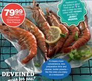 Cape Point Mozambique Pink Prawns-700g Nett