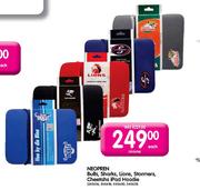 Neopren Bulls, Sharks, Lions, Stormers, Cheetahs iPad Hoodie-Each