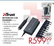 Trust Notebook Car Charger
