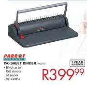 Parrot Products 150 Sheet Binder (B2950)