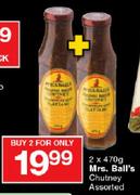 Mrs. Balls Chutney-2 x 470gm