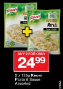 Knorr Pasta & Sauce-2 x 125gm