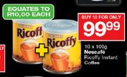 Nescafe Ricoffy Instant Coffee-10 x 100gm