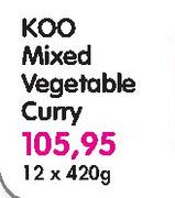 Koo Vegetable Curry-12 x 420gm