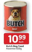 Butch Dog Food-820g Each