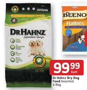 Dr Hahnz Dry Dog Food-6/8Kg Each
