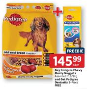 Pedigree Chewy Meaty Nuggets-7.5/8Kg Each