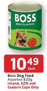 Boss Dog Food-820g Each