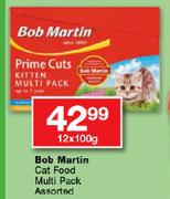 Bob Martin Cat Food Multi Pack Assorted-12x100g