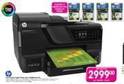 HP 4-in-1 Colour Inkjet Printer Plus 4 Additional Inks-Per Bundle