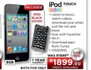 iPod Touch with 8 GB + iPod Black Cover