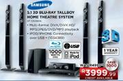 Samsung 5.1 3D Blu-Ray Tallboy Home Theatre System HT-D5350K