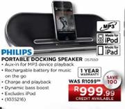 Philips Portable Docking Speaker D57550
