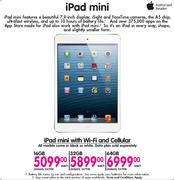 iPad Mini with Wi-Fi and Cellular-32GB Each