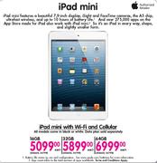 iPad Mini with Wi-Fi and Cellular-64GB Each