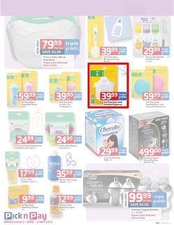 Pick n Pay : Baby Care (21 Apr - 5 May 2013), page 3