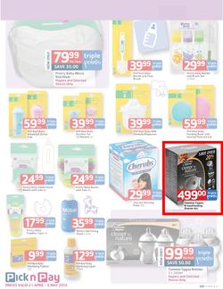 Pick n Pay : Baby Care (21 Apr - 5 May 2013), page 3